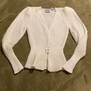 NWOT Vintage Lime Light Cardigan Size M